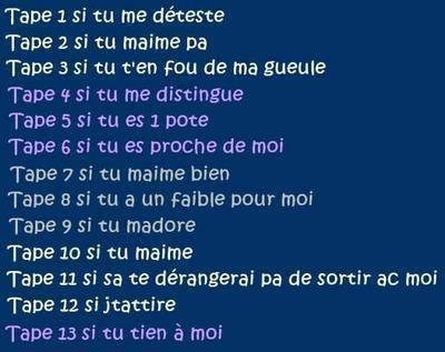 repondez sincèrement!!!!